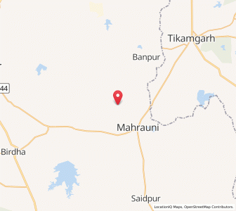 Map of Bhaira, Uttar Pradesh