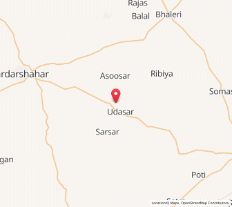 Map of Bhairunsar, Rajasthan