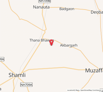 Map of Bhaisani Islampur, Uttar Pradesh