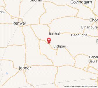 Map of Bhaisawa, Rajasthan