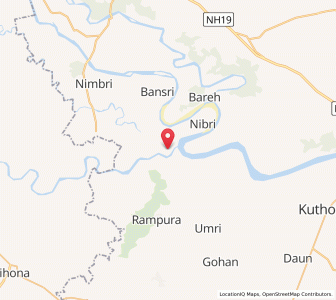 Map of Bhajanpura, Uttar Pradesh