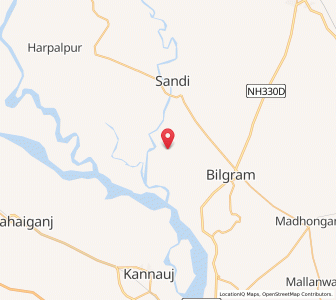 Map of Bhajji Purwa, Uttar Pradesh