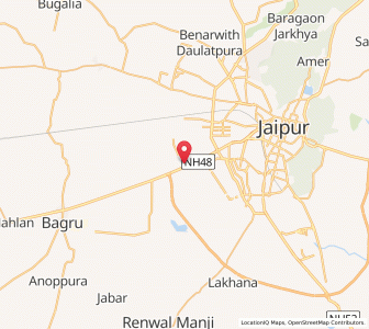 Map of Bhakhrota, Rajasthan