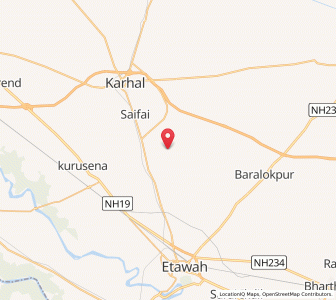 Map of Bhalasaiya, Uttar Pradesh
