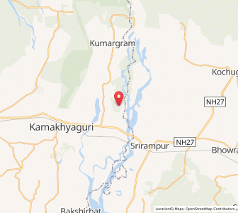 Map of Bhalka, West Bengal