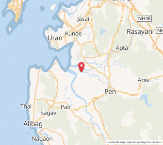 Map of Bhalpada, Maharashtra