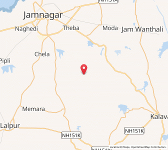 Map of Bhalsan Mota, Gujarat