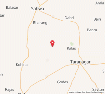 Map of Bhamran, Rajasthan