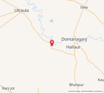 Map of Bhandaria, Uttar Pradesh