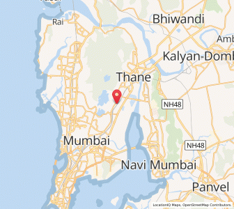 Map of Bhandup, Maharashtra