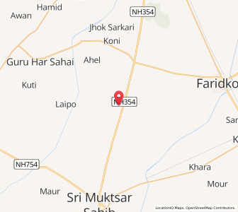Map of Bhangewala, Punjab