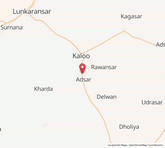 Map of Bhanipura, Rajasthan