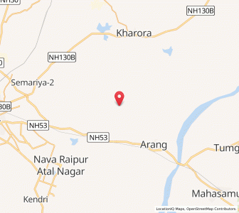 Map of Bhansoj, Chhattisgarh