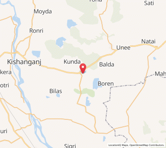 Map of Bhanwargarh, Rajasthan