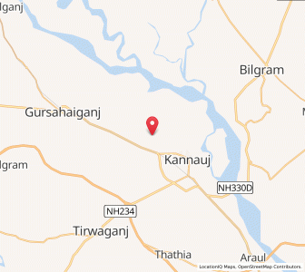 Map of Bhao Buzurg, Uttar Pradesh