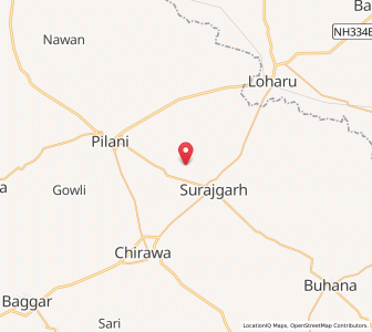 Map of Bhapar, Rajasthan