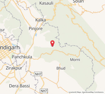 Map of Bharal, Haryana
