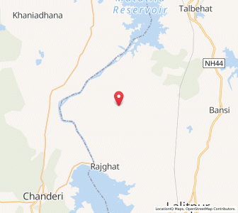 Map of Bharara, Uttar Pradesh