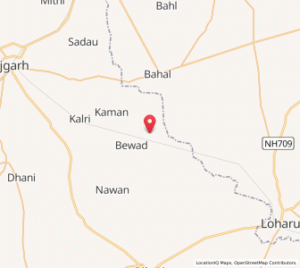 Map of Bharinda ka Bas, Rajasthan