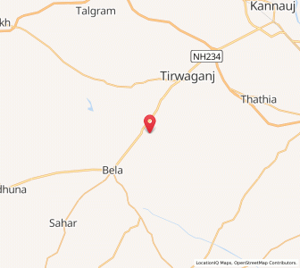 Map of Bharkhara, Uttar Pradesh