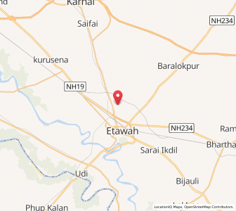 Map of Bharpura, Uttar Pradesh