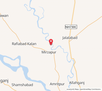 Map of Bhartapur, Uttar Pradesh