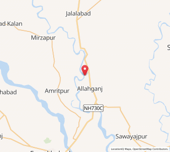 Map of Bhartauli, Uttar Pradesh