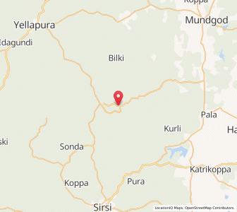 Map of Bhartnalli, Karnataka