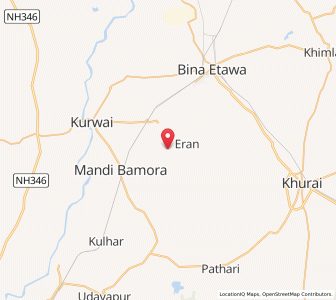 Map of Bhartoli, Madhya Pradesh
