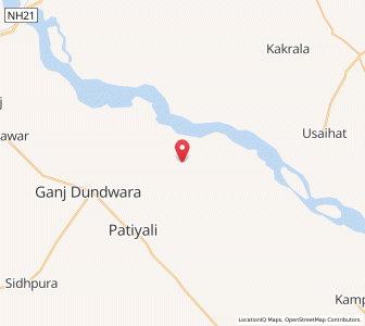 Map of Bhartupura, Uttar Pradesh