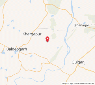 Map of Bharyawar, Madhya Pradesh