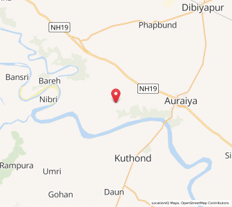 Map of Bhasaun, Uttar Pradesh