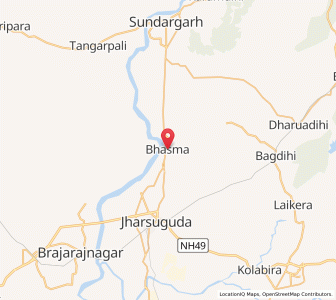 Map of Bhasma, Odisha