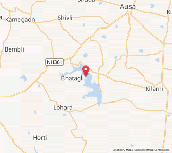 Map of Bhatagli, Maharashtra