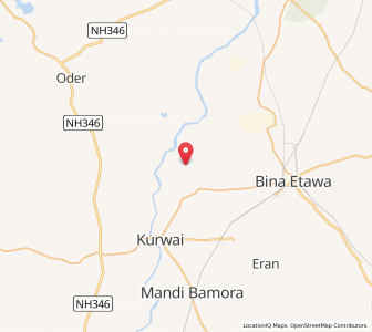 Map of Bhatauli, Madhya Pradesh