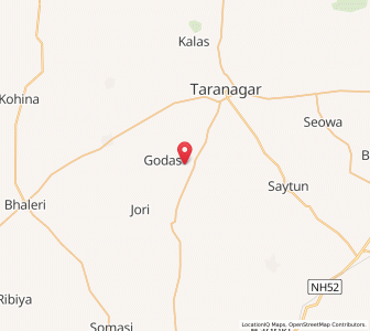 Map of Bhatiyon ki Dhani, Rajasthan