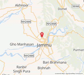 Map of Bhatoli Mangotrian, Kashmir