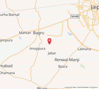 Map of Bhattawala, Rajasthan