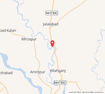 Map of Bhatua, Uttar Pradesh
