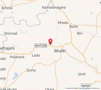 Map of Bhatumra, Karnataka