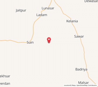 Map of Bhatwala, Rajasthan