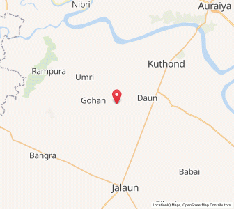 Map of Bhaupura, Uttar Pradesh