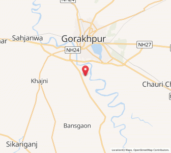 Map of Bhauvapar, Uttar Pradesh