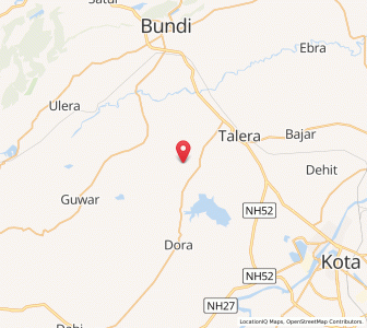 Map of Bhavriyakuvan, Rajasthan