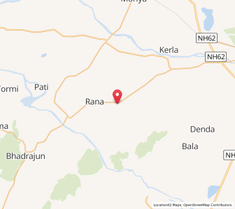 Map of Bhawari, Rajasthan