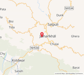 Map of Bhayansu, Uttarakhand