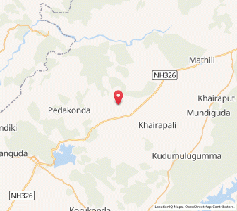 Map of Bhejagurha, Chhattisgarh