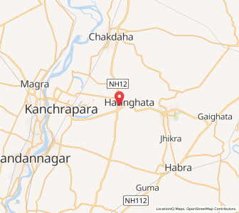 Map of Bhenpur, West Bengal