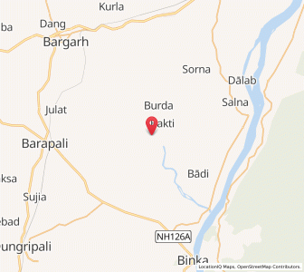 Map of Bherhen, Odisha