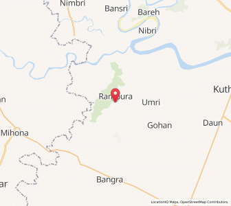 Map of Bhikampura, Uttar Pradesh